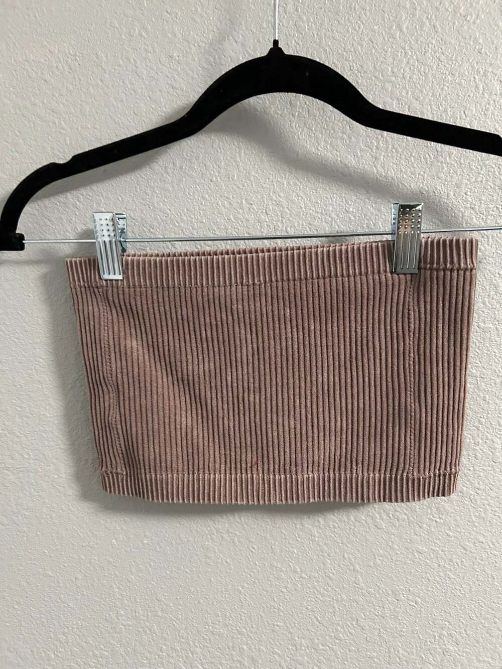 Gypsy Jade Seamless Ribbed Tube Top Size XS/S Brown Cropped Bralette